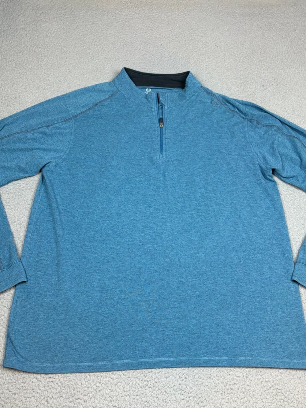 Tasc Performance 1/4 Zip Sweater Mens Size XXL Blue Casual Performance Wear